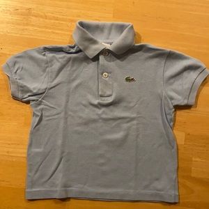 Boys Lacoste Polo Shit Size 4
